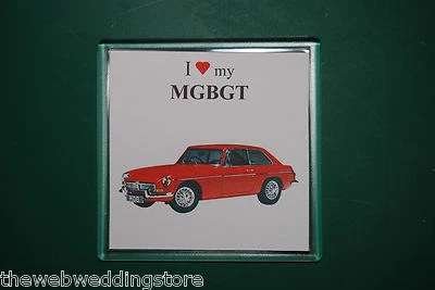 MGB GT - Alfombra para beber - montaña rusa - regalo - día del padre - regalo retro - artículo divertido Foto 1 de 4