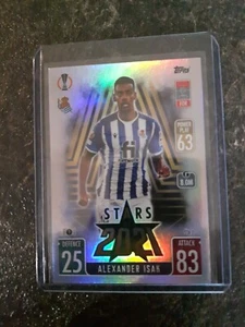 2021-22 Topps Match Attax Stars Of 2021 Alexander Isak Card# STA 7 - Picture 1 of 2
