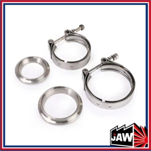 Turbine Housing Flange Clamp Kit GT30 GT35 GT30R GT35R V-band Stainless - Picture 1 of 1