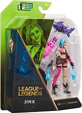 League of Legends 4-Inch Jinx Collectible Figure Premium Details NEW