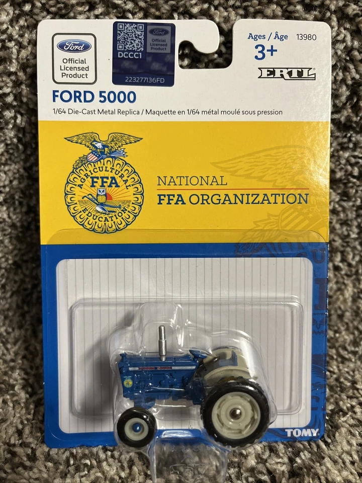 ERTL 1/64 Ford 5000 Wide Front with FFA Logo 13980