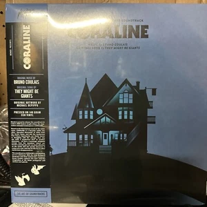 Coraline Soundtrack Vinyl LP LAIKA Studio Exclusive Purple /2000 In Hand! - Imagen 1 de 2