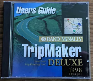 Rand McNally Tripmaker Deluxe 1998 Ed (PC-CD, 1998) for Windows w/Product Key - Picture 1 of 4