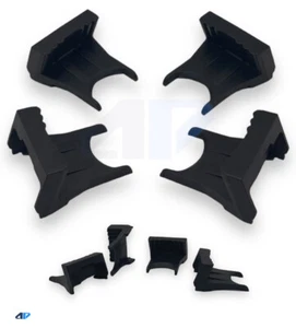 Abrazadera acolchada protector de llanta cubiertas de mandíbula para abrigos abrazadera de llanta cambiadores de neumáticos paquete de 8 - Imagen 1 de 14