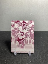 2018 Panini Plates & Patches Josh Doctson 1/1 Magenta Printing Plate Redskins