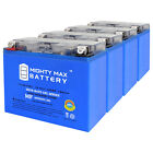Mighty Max Yt12b-4 Gel 12V 10Ah Replaces Piaggio Fly 125 Ie Dt Lem 12-13 - 4Pack
