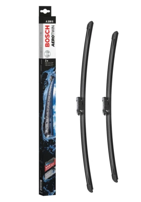 Land Rover Range Rover Evoque Front Wiper Blades Windscreen 11 On BOSCH AEROTWIN - Image 1 of 4