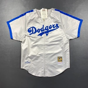 100% Authentic Jackie Robinson Mitchell Ness 1949 Dodgers Jersey Size 52 2XL - Picture 1 of 7