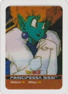 Lamincards Dragon Ball Z Edibas Serie Argento PRINCIPESSA SISSI N 132 - Picture 1 of 2