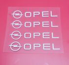 4 x opel Emblem Logo Aufkleber Opel sticker spiegel Armatur felgen Bremssattel 