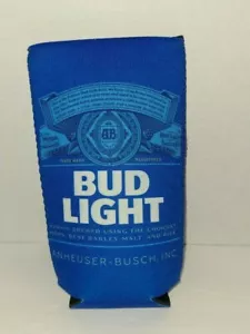 Manga refrigeradora Bud Light Beer Koozie se adapta a lata de 25 oz y botella de 12 oz - Imagen 1 de 4