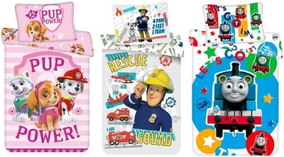 Kinder Bettwäsche Set Paw Patrol Thomas Sam 100x135 cm 100% Baumwolle (Auswahl) - Изображение 1 из 4