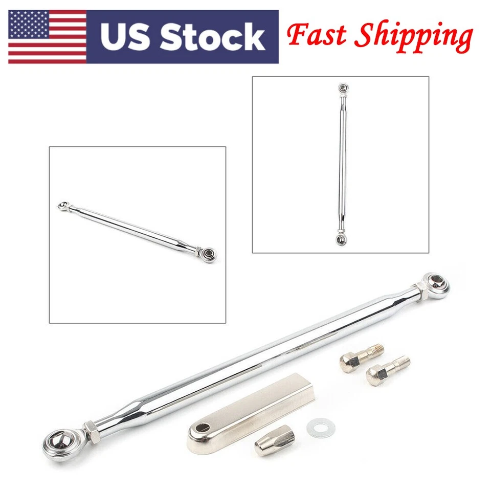 Round Shift Linkage Shifter for Harley Tour Glide Electra Glide Road King Chrome - Image 1 of 4