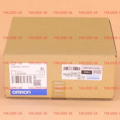 New in box OMRON PLC Power Supply Unit C200HW-PA204 C200HWPA204 - Image 1 of 4