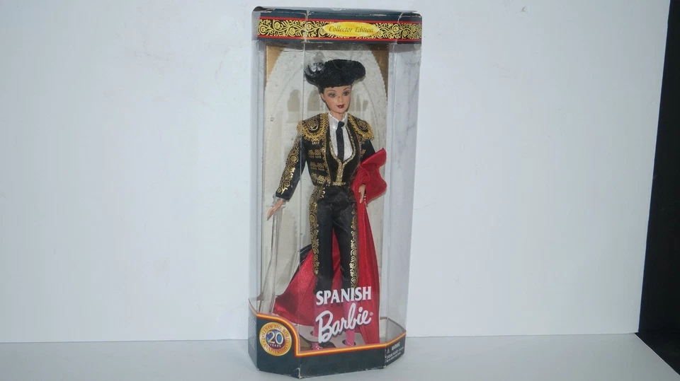 1999 BARBIE ESPANHOLA Edição de Colecionador Boneca Dolls of World Nº. 24670 - NOVO NA CAIXA - Imagem 1 de 4