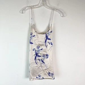Baum Und Pferdgarten NWT Women's Monisa Print Stretch Silk Camisole Blue Size 38 - Picture 1 of 12