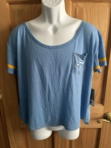 T-shirt Colosseo donna XL Southern University scollo a scoop manica corta nuova con etichetta - Foto 1 di 9