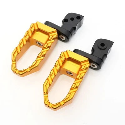 Clavijas traseras de crucero doradas de 40 mm extensibles para Aprilia SL1000 Falco 00 01 02 03 04 Foto 1 de 4