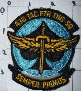 USAF 436th Tactical Fighter Training Squadron Patch (21) - Picture 1 of 2
