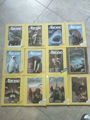 12 Numeri Dal 93 Al 104 Della Rivista Airone Serie Oro Anno 1989 Natura - Immagine 1 di 4
