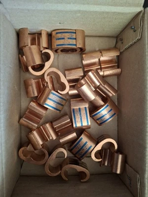 Penn-Union Copper Compression Crimp C-Tap, RTC-11, 8AWG-4/0AWG, Box Of 25 - Image 1 of 3