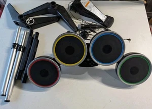 Rock Band Harmonix Wii Nintendo Drumset Fußpedal & Mikrofon Modell NWDMS2 OHNE DONGLE - Bild 1 von 13