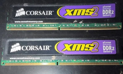 CORSAIR XMS2  2GB DDR2 PC2 6400 C5 Memory CM2X2048-6400 - Image 1 of 2
