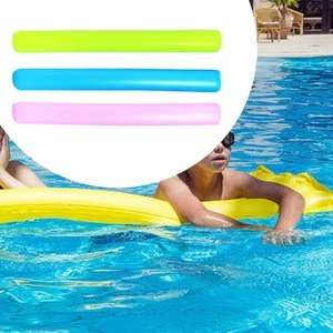 Inflatable Pool Noodle Float 63.78 inch Giant Pool Noodles for Swimming Pool - Picture 1 of 17