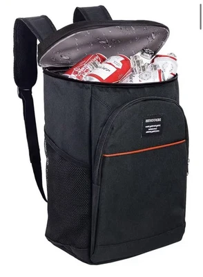 Mochila refrigeradora aislada, bolsa refrigeradora suave a prueba de fugas, enfriador de camping ligero Foto 1 de 4