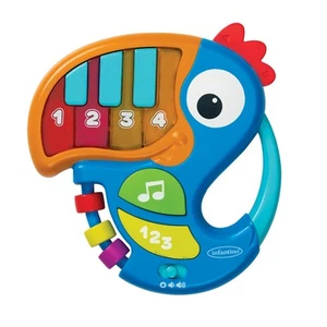 Infantino Piano & Numbers Learning Toucan - with Light-up Piano Keys and - Picture 1 of 4