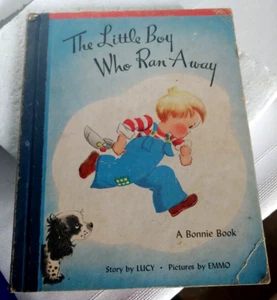 The Little Boy Who Ran Away, A Bonnie Book 1946 Hardcover - Bild 1 von 5