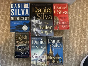 15 books by Daniel Silva 14 from Gabriel Allon series 1 from Michael Osbourne - Picture 1 of 5