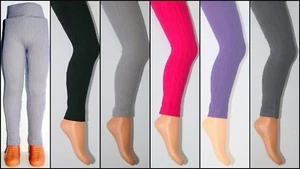 Mädchen Winterleggings Winter Hose Kinder Leggings Baumwolle.Gr.:98-140.NEU. - Bild 1 von 6