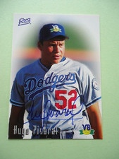 Hugo Pivaral - 1997 Best Autographed Baseball card - Vero Beach Dodgers