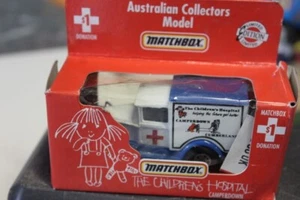 MATCHBOX AUSTRALIAN COLLECTORS MODEL MB38 FORD MODEL A CHILDREN'S HOSPITAL - Picture 1 of 2