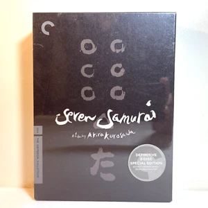 SEVEN SAMURAI (1954) DVD Criterion - A Film by Akira Kurosawa Samurai Drama NEW - Picture 1 of 5