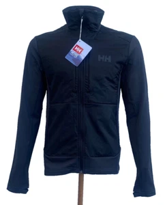 Mens Helly Hansen Hybrid Fleece BLACK Jacket $120, Size: 2XL - Picture 1 of 6