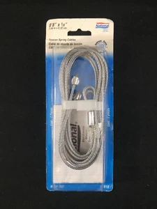 Cables de elevación de resorte de torsión 8'8"" x 1/8"" galvanizados V7618 hardware nacional - Imagen 1 de 2