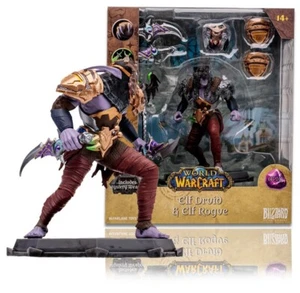 Warcraft Figur Elf Druid & Elf Rogue - Bild 1 von 4
