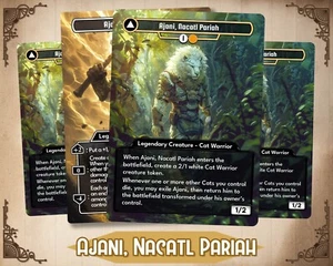 Ajani , Nacatl Pariah - High Quality Custom [ Alternative Custom Art ] - Bild 1 von 5