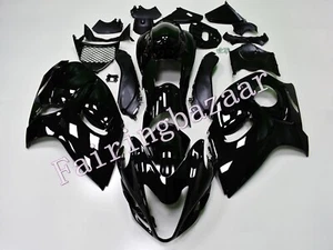 Fit for 2008-2016 GSXR1300 Gloss Black ABS Injection Fairing Kit HAYABUSA Gen 2 - Picture 1 of 7
