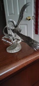 HARLEY DAVIDSON SPIRIT DER OFFENEN STRASSE ZINNSTATUE - Bild 1 von 7