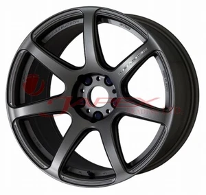 WORK EMOTION T7R 18inch 9.5J +38/+30/+22/+12 5x114.3 Matt Carbon (MGM) - Picture 1 of 2