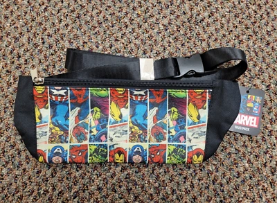 Marvel Classic Fannie Pack Superhéroes Correa Ajustable Cintura Pack (Unisex) Foto 1 de 2
