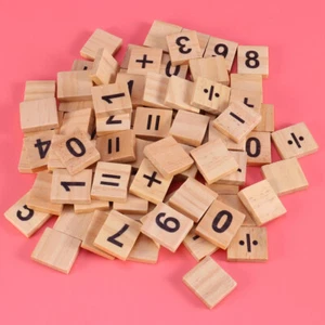 100pcs Holz Stück Holz Blöcke Puzzle Zusätzlich Tisch Bord Spiele - Bild 1 von 11