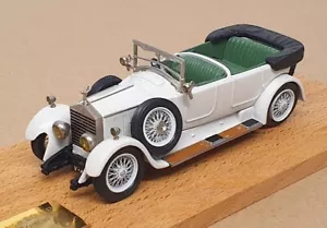 Top Marques 1/43 Scale RR9 - 1927 Rolls Royce 20hp Tourer By Hooper - Pale Ivory - Picture 1 of 6