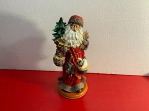 Vintage Lynn Haney Through the Years Gentle St. Nick Santa figurine 12" tall - Picture 1 of 9