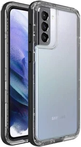 LifeProof NEXT SERIES Case for Samsung Galaxy S21+ 5G BLACK CRYSTAL CLEAR/BLACK - Picture 1 of 5
