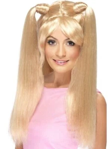 Baby Spice Wig Girl Power Ladies Fancy Dress Costume Accessory Spice Girls - Picture 1 of 1