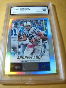 ANDREW LUCK COLTS 2014 SCORE FOIL # 94 GRADED 10 L@@@K - Picture 1 of 1